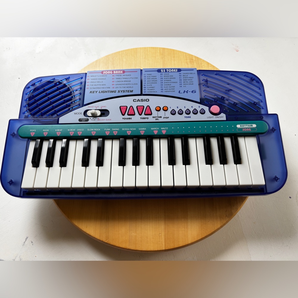 Vintage Casio electric keyboard
